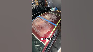 $10 DIY Car Paint Repair vs $500 Paint Job | Clear Coat Restoration Hack