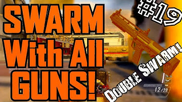 Black Ops 2: Swarm With Every Gun Episode #19 ~ KSG Shotgun ~ Double Swarm w/43 K/D on Meltdown!