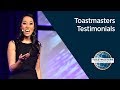 Toastmasters Testimonials