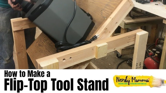 Mobile Tool Stand- Quick & Easy! - The Wood Whisperer