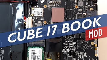 Cube i7 Book Internals, Thermal Mod Ideas & Results