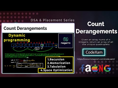 Count Derangements |