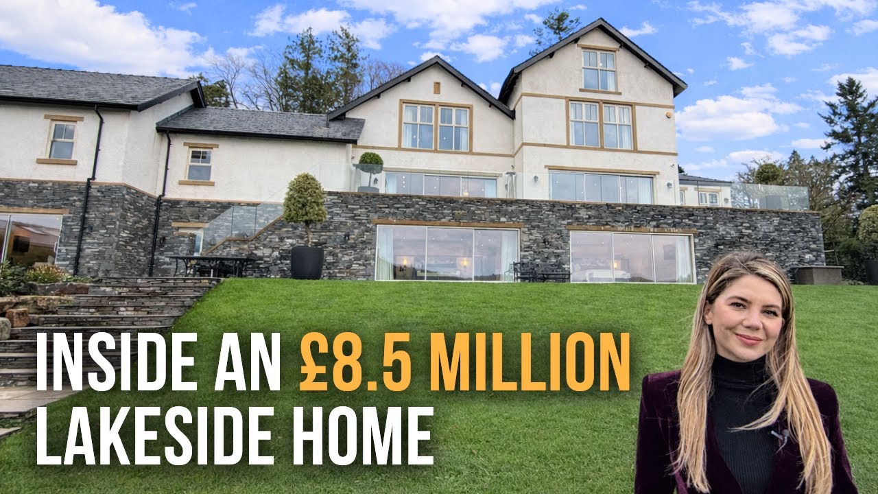 Inside a Luxury £8.5 Million Home in the Lake District with Direct Waterside Access | Property Tour