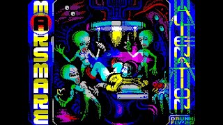 Marsmare: Alienation (ZX Spectrum) Speedrun in 14:16