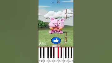 How many times Pickypiggy catch motion? Smiling Critters (@ssielstudio) - Octave Piano Tutorial