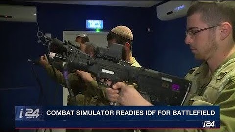 IDF soldiers prepare for combat through virtual reality. Our Daniel Tsemach has this report.