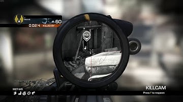 Aim bot cheat on COD Ghosts on PC - Player ".."