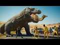 “The Komodo Dragon’s Ferocious Attack — A Heart-Stopping Rescue Mission to Save the Camel!”