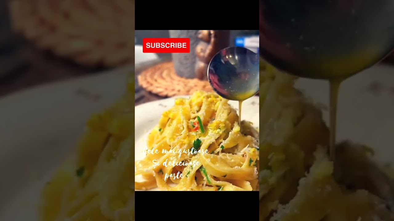 Cele mai gustoase și delicioase paste cu usturoi și lămâie 🥰❤️ 