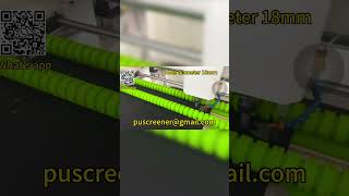 Rubber screen panel for mining #punchingmachine #mining #miningscreen
