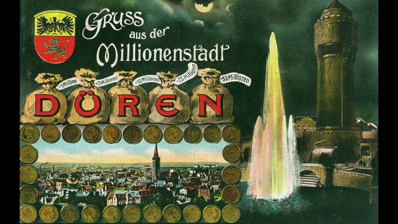 Schönes altes Düren // Wenn es Nacht wird über Düren