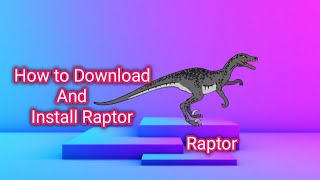 #Crazy VITians | How to Download and Install Raptor
