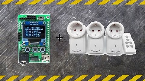 Ардуино ,Универсальный радио пульт (Кодграббер)