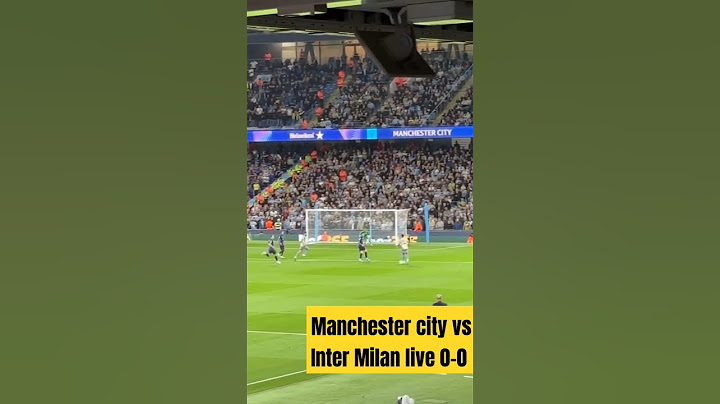 Man City vs Inter Milan 𝐋𝐢𝐯𝐞 Score Updates (0-0) #Manchester City vs Inter #Milan 𝐋𝐢𝐯𝐞: match today