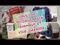 🌸HAUL SECONDE MAIN #1 chez EMMAÜS et en VIDE-GRENIER (mobilier, déco, livres, vêtements...)