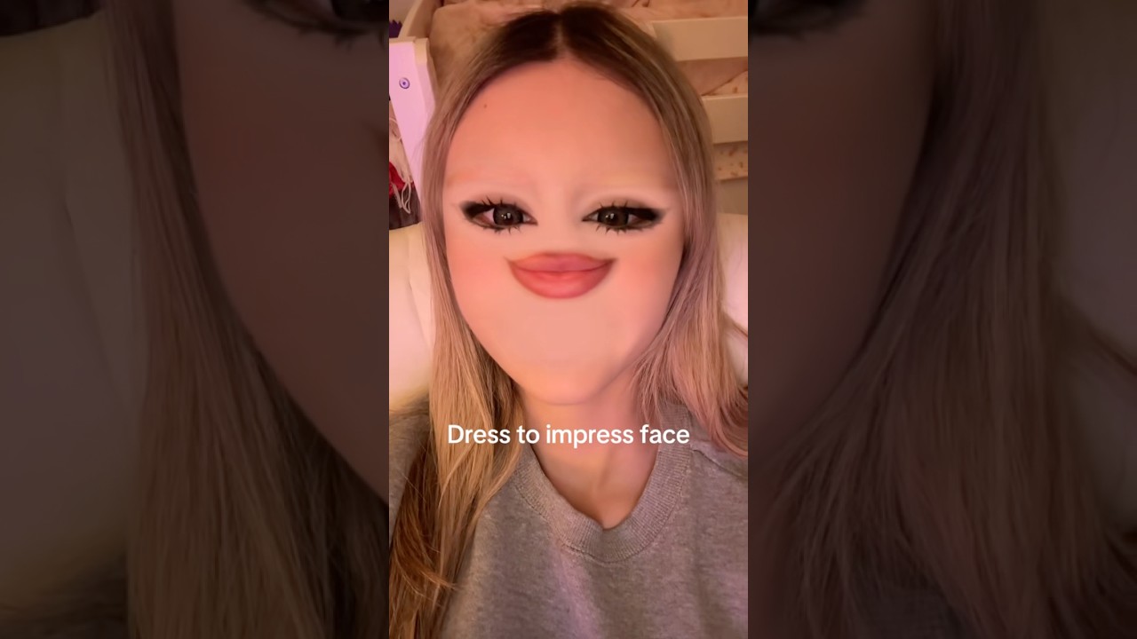 That dang smirk 😏🙂‍↕️..#shorts #filter #dresstoimpress