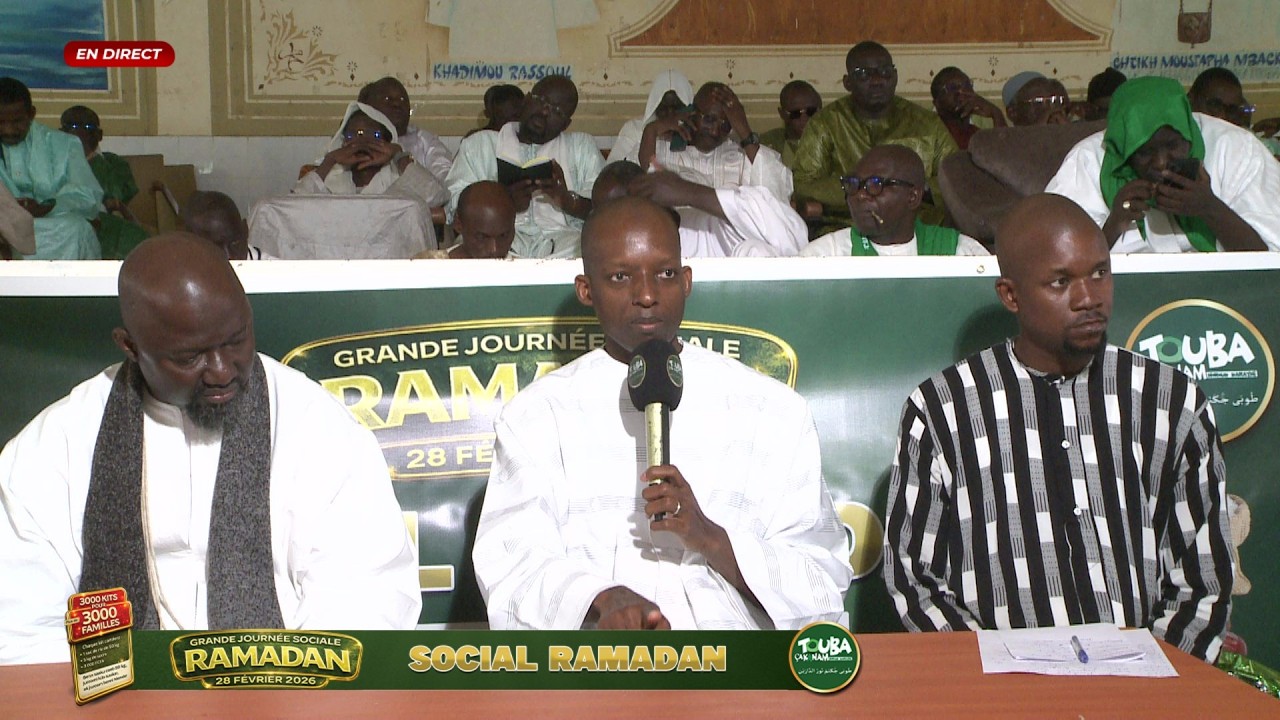 Journée Sociale Ramadan 2026 : Discours du Président Commission Sociale de Touba Ca Kanam