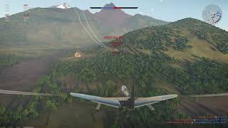 P-39 Airacobra Dogfight and Ramming| War Thunder