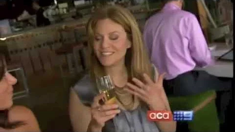 Diana Simons  on "A current affair " champagne tas...
