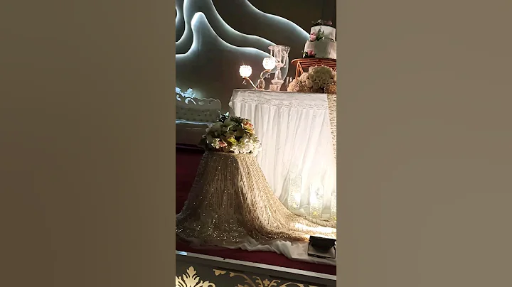 bridal wedding cake table decoration #cake #shorts #viral #trending