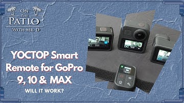 YOCTOP Smart Remote for GoPro 9, 10 & MAX