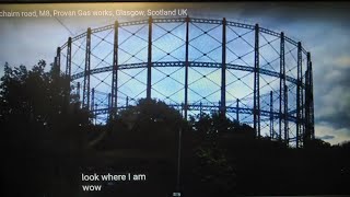 Blochairn Road, M8, Provan Gas Works, Glasgow, Scotland Uk