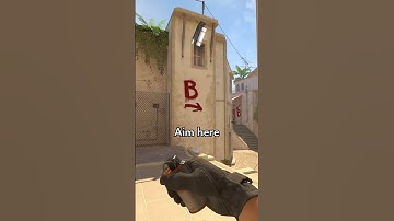 Snipers HATE This Mirage Mid Smoke! 😡 #cs2 #cs2tips