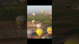 hot air balloon ride in Luxor