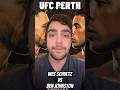 Ben Johnston vs Wes Schultz - UFC Perth