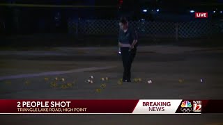 Two people taken to hospital after shooting in High Point