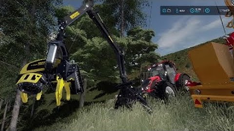 Fs22 ponsse h6 3 point harvester mod