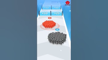 Count Master Stickman Game 3D #shorts #gameplay #crowd #running #3d #stickman #trending #walkthrough