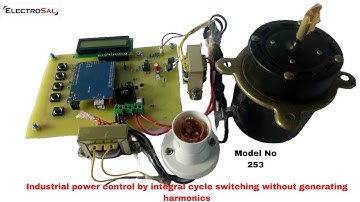 INDUSTRIAL POWER CONTROL BY INTEGRAL CYCLE SWITCHING WITHOUT GENERATING HARMONICS  //Engineering