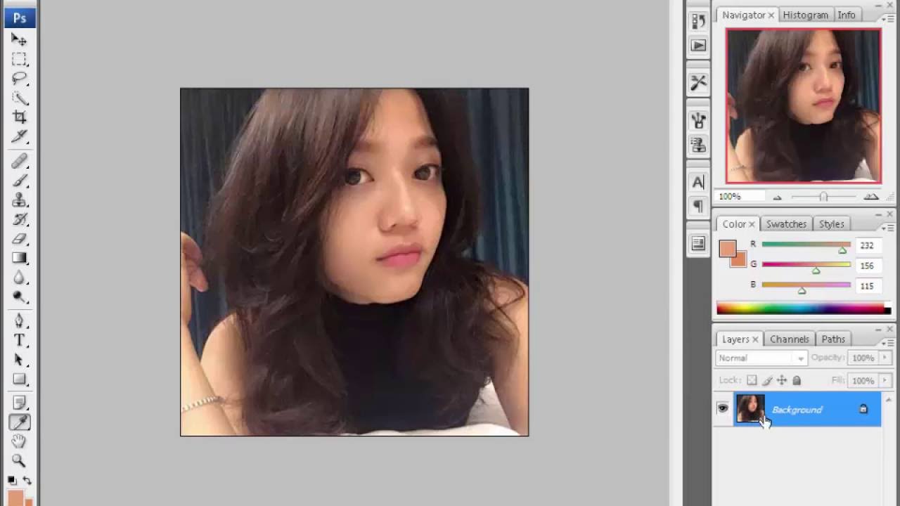 Cara Membuat Foto Menjadi Sketsa Di Photoshop CS3 YouTube