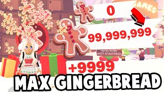 How To Get MAX GINGERBREAD in Adopt Me Winter 2023 Event!