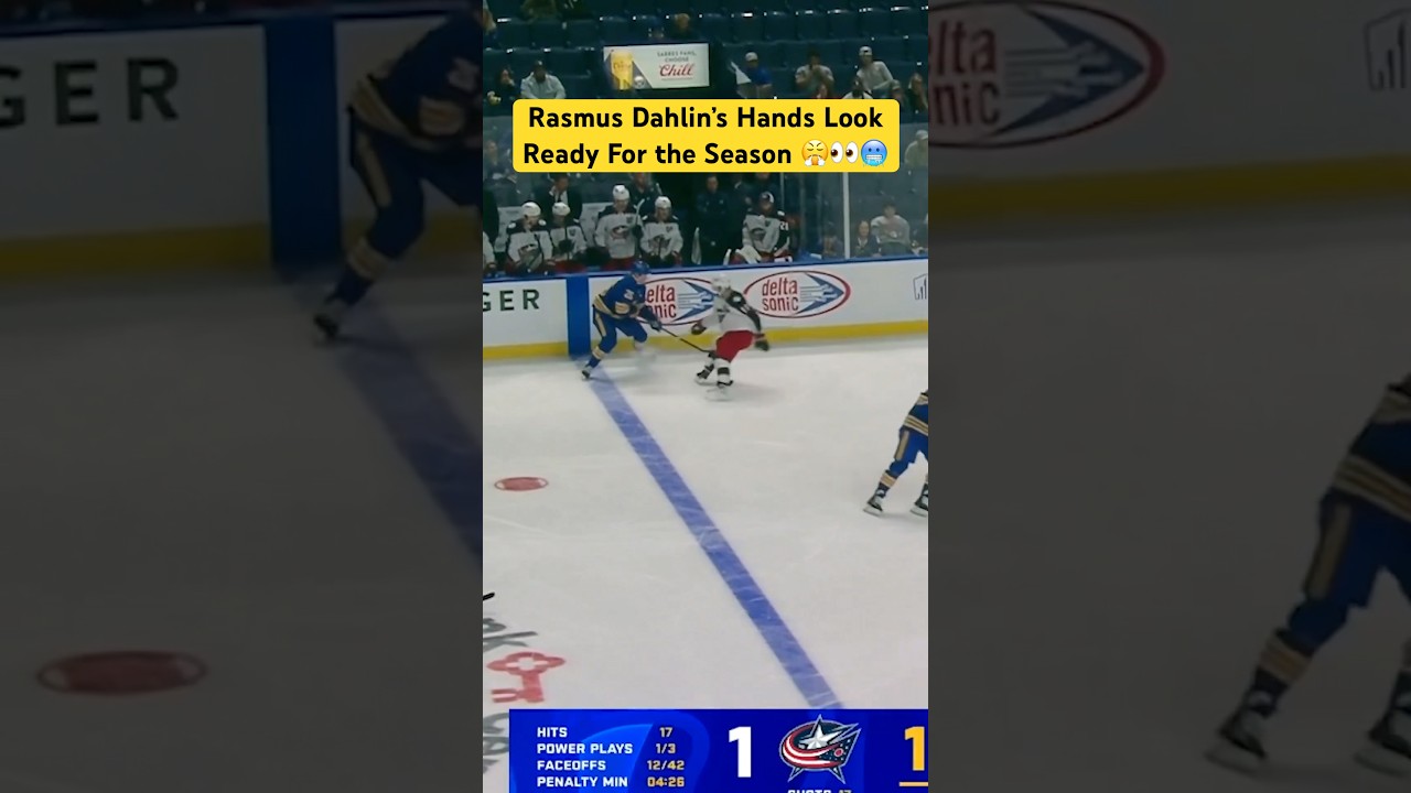 Руки Расмуса Далина выглядят готовыми к сезону 😤👀🥶