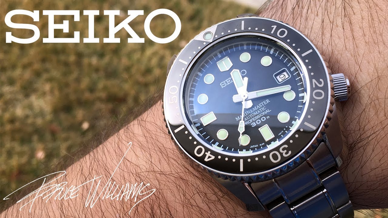 SEIKO PROSPEX marine master 300 マリンマスター Return of the Marinemaster - YouTube