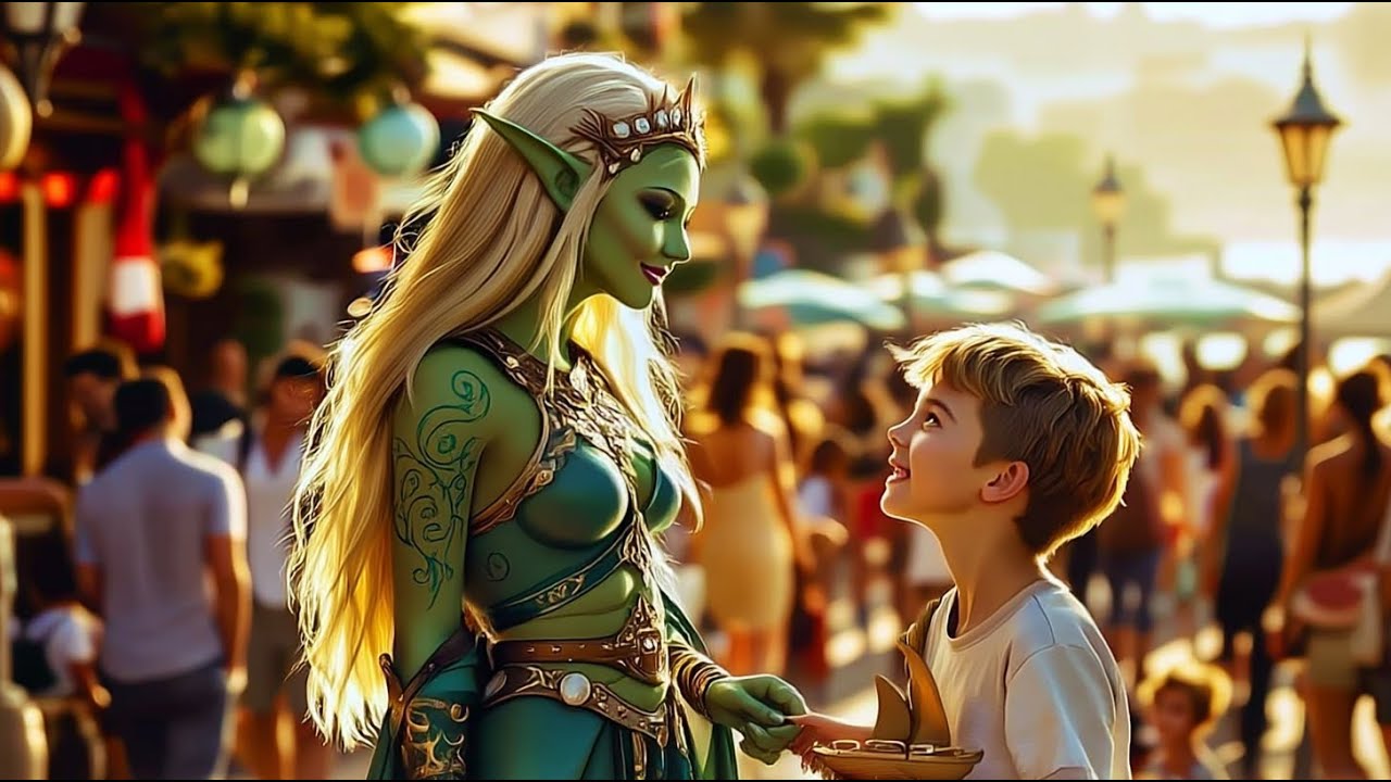 When I Grow Up, I Will Marry You'' The Human Boy Kept His Oath To The Alien Princess | HFY Story