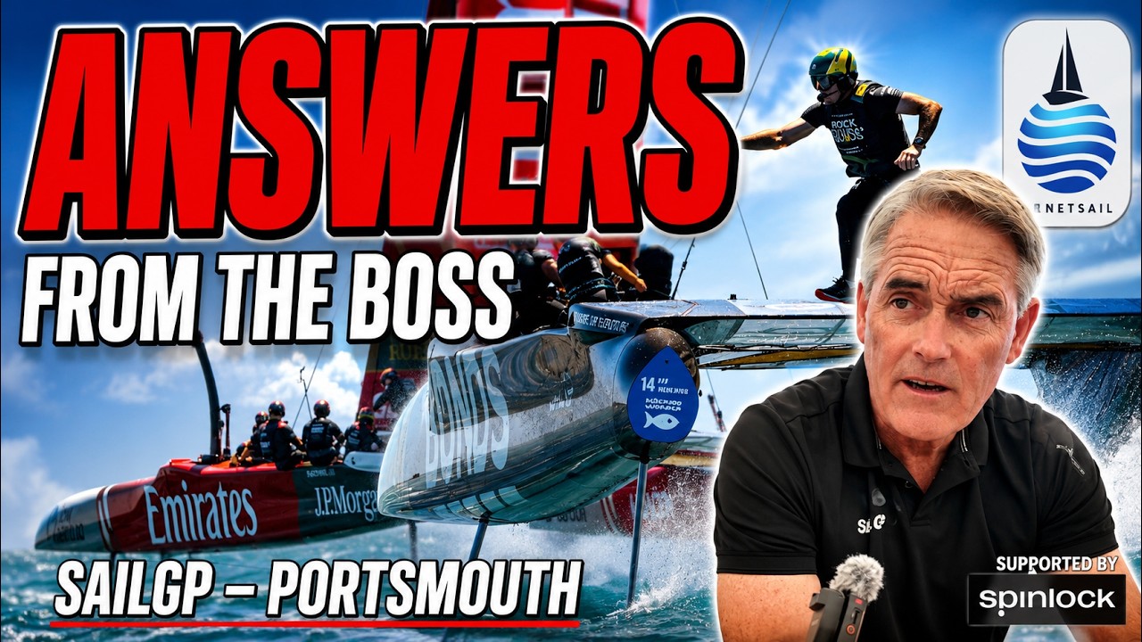 SailGP Answers - One to One with the boss Russell Coutts