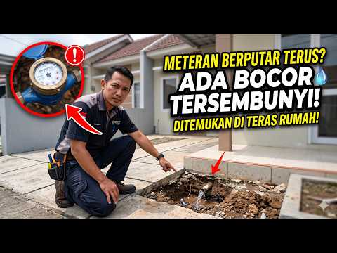 Membongkar Misteri Meteran PAM Berputar Sendiri Padahal Keran Mati!