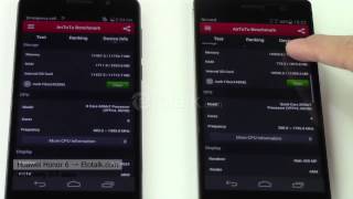 Huawei Honor 6 VS Ascend P7
