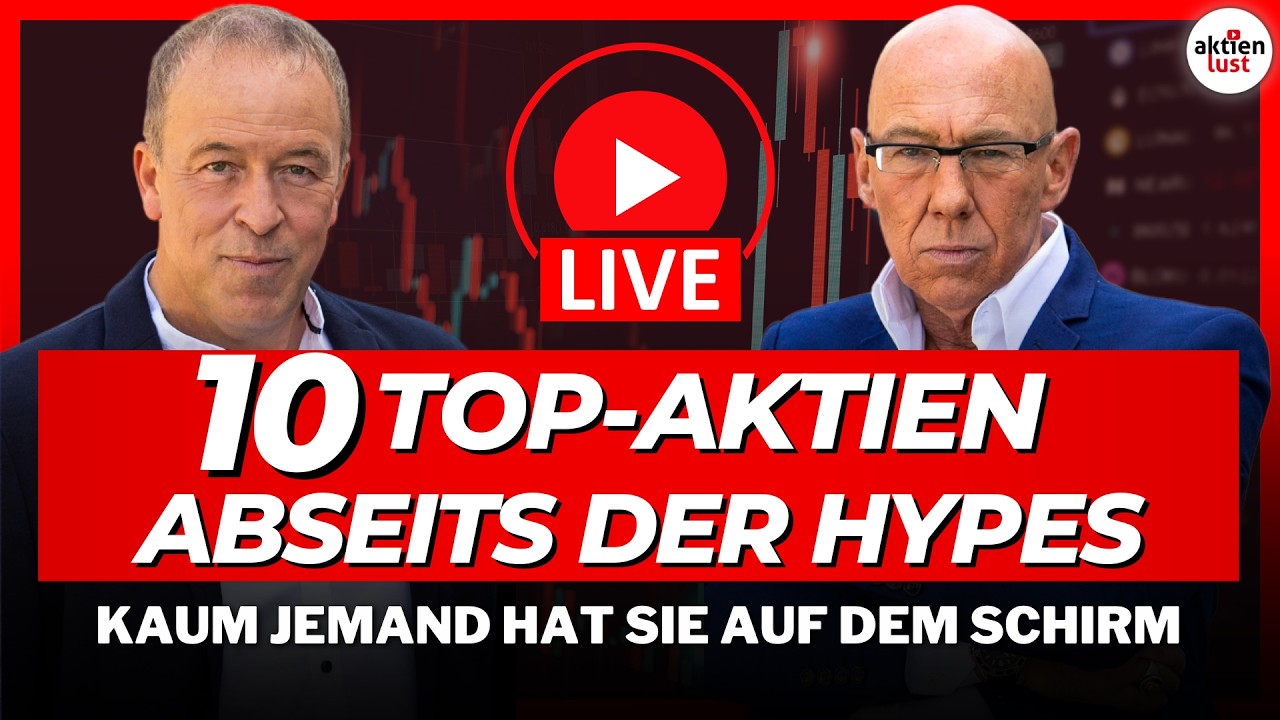Diese 10 Top-Aktien hat KEINER auf dem Schirm!