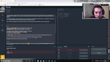 Solving codingame.com Ghost Legs puzzle