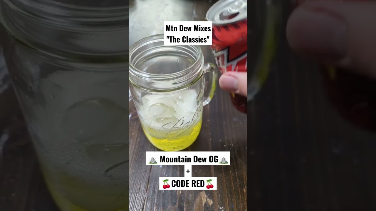 What happens when you mix Mountain Dew and Code Red? 
