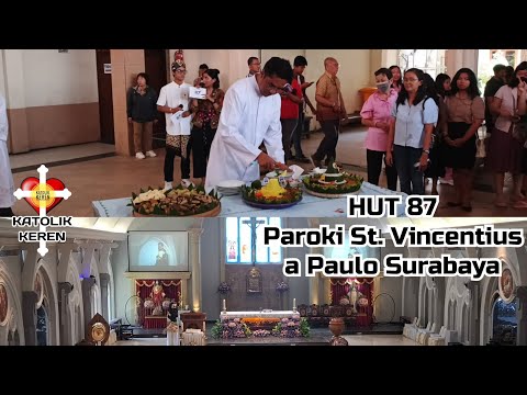 Misa & Pesta HUT 87 Paroki St. Vincentius a Paulo Surabaya