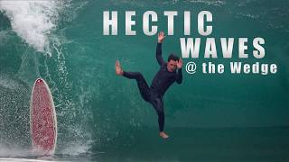 Huge Waves Destroy Surfers At The Wedge