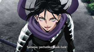 Genos,Saitama vs Sonic Sub INDO