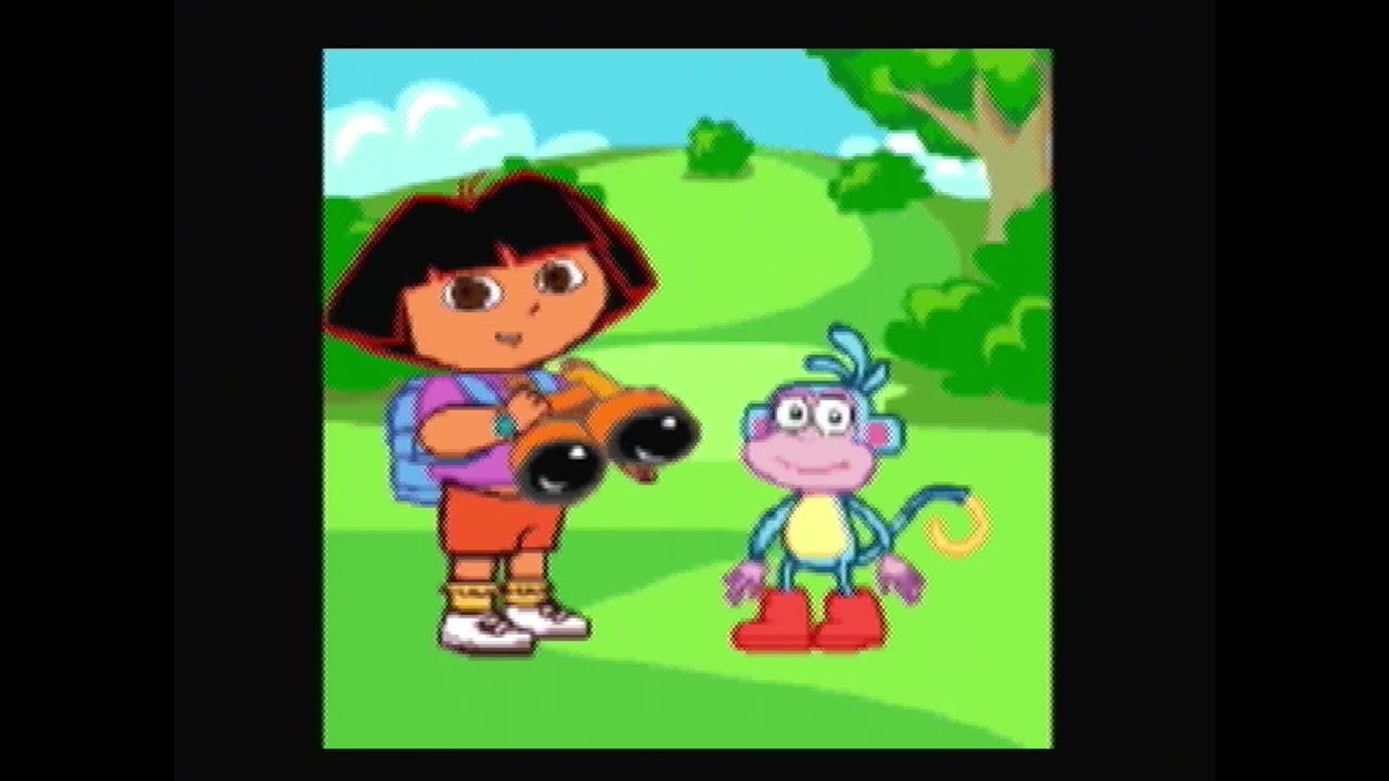 Dora the Explorer - Camping Adventure (Leapster) Gameplay
