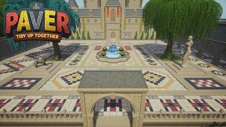 Satisfyingly Placing The Rest Of Our Tiles ~ Paver Tidy Up Together screenshot 4