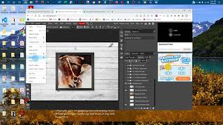 Photopea Tutorial - Multiple Ratios Black Frame Mockup